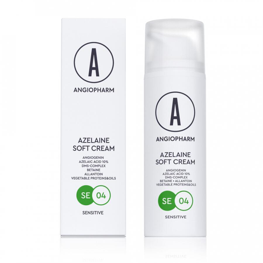 Angiopharm Крем с азелаиновой кислотой 10% для чувствительной кожи, 50 мл