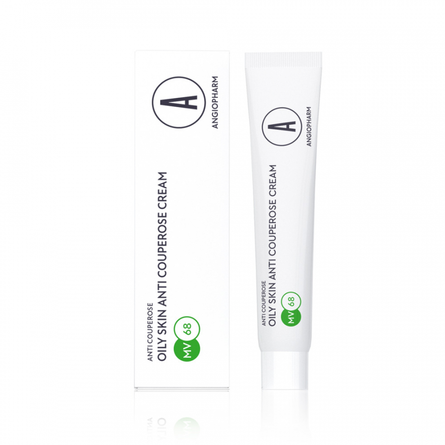 Angiopharm Антикуперозный крем для себопрофицитной кожи, 7 мл