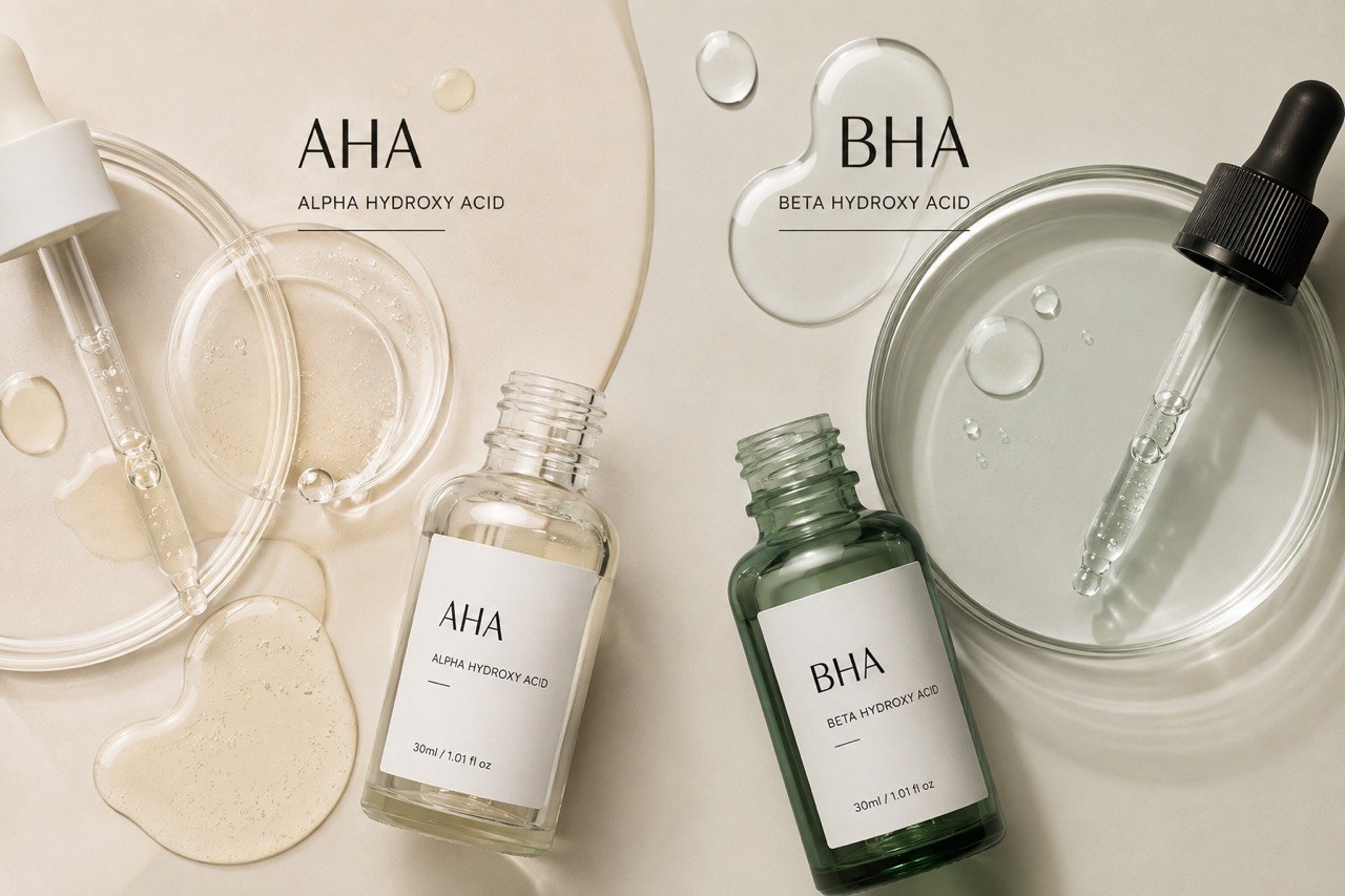 AHA + BHA кислоты: кому подходит сочетание и как его использовать