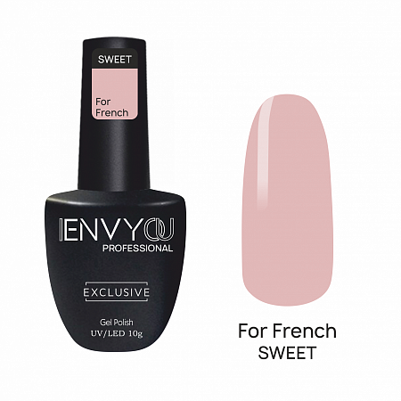 Гель-лак For French Sweet №05 "I Envy You", 10 мл