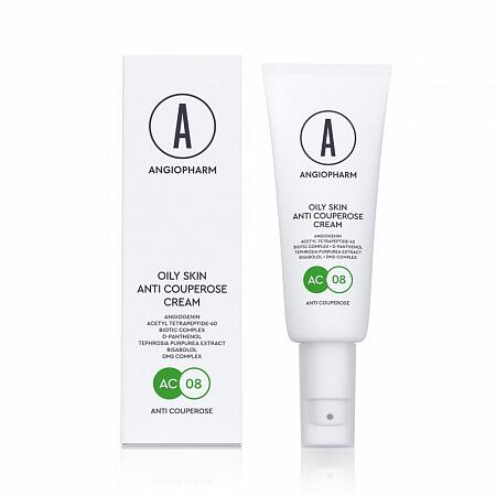 Angiopharm Антикуперозный крем для себопрофицитной кожи, 50 мл