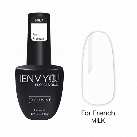 Гель-лак For French Milk №01 "I Envy You", 10 мл