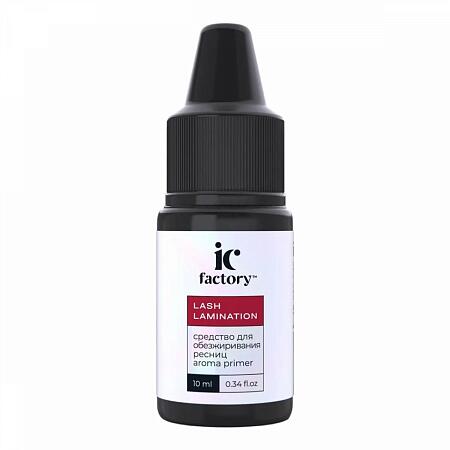 IC FACTORY Средство для обезжиривания ресниц AROMA PRIMER, 10 мл