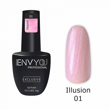 Гель-лак illusion №01 "I Envy You", 10 мл