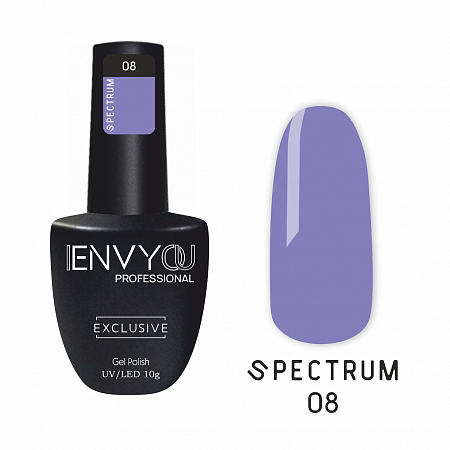 Гель-лак Spectrum №08 "I Envy You", 10 мл
