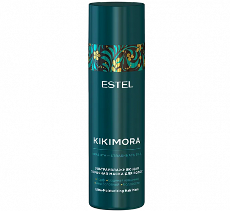 ESTEL Ультраувлажняющая торфяная маска для волос KIKIMORA, 200 мл