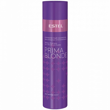 ESTEL Серебристый шампунь для холодных оттенков блонд PRIMA BLONDE, 250 мл