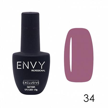Гель-лак Exclusive №34 "I Envy You", 10 мл