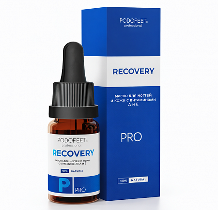 Podofeet Масло для ногтей и кожи с витамином А и Е "RECOVERY", 10 мл 