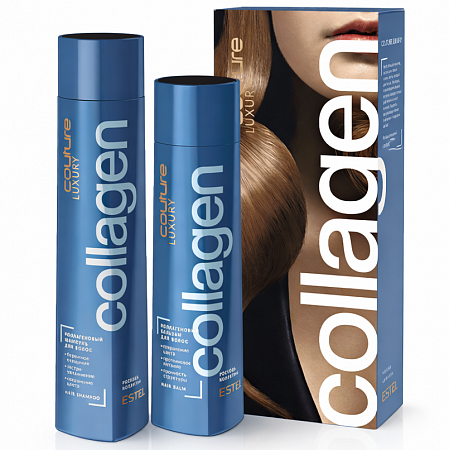 ESTEL Набор LUXURY COLLAGEN HAUTE COUTURE, шампунь 300 мл + бальзам 250 мл